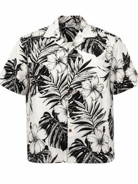 Pacific Legend MADE IN HAWAII Aloha Shirt / Hawaiian shirt sz XL Floral Print